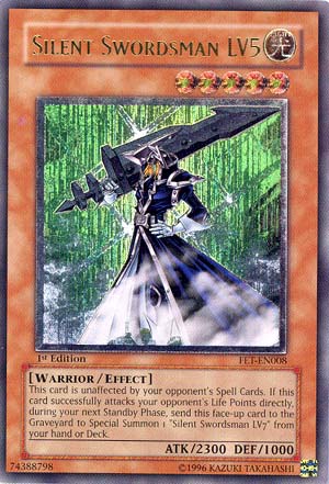 Silent Swordsman LV5 [FET-EN008] Ultimate Rare | The CG Realm