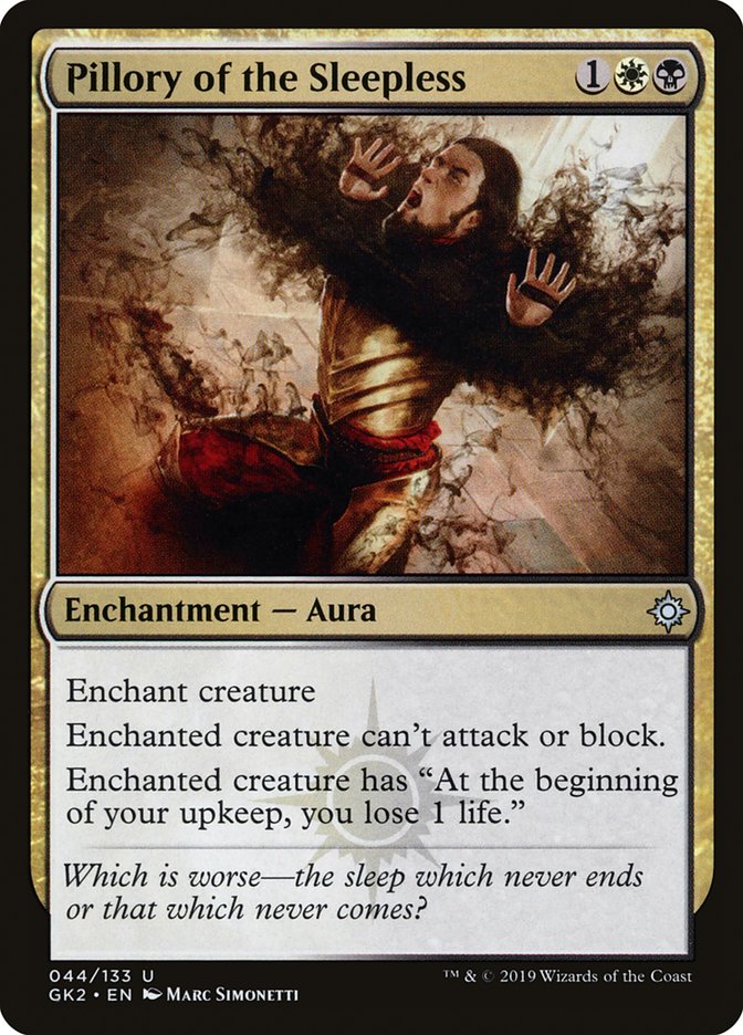Pillory of the Sleepless [Ravnica Allegiance Guild Kit] | The CG Realm