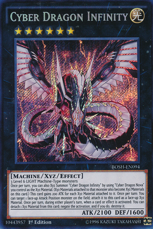 Cyber Dragon Infinity [BOSH-EN094] Secret Rare | The CG Realm