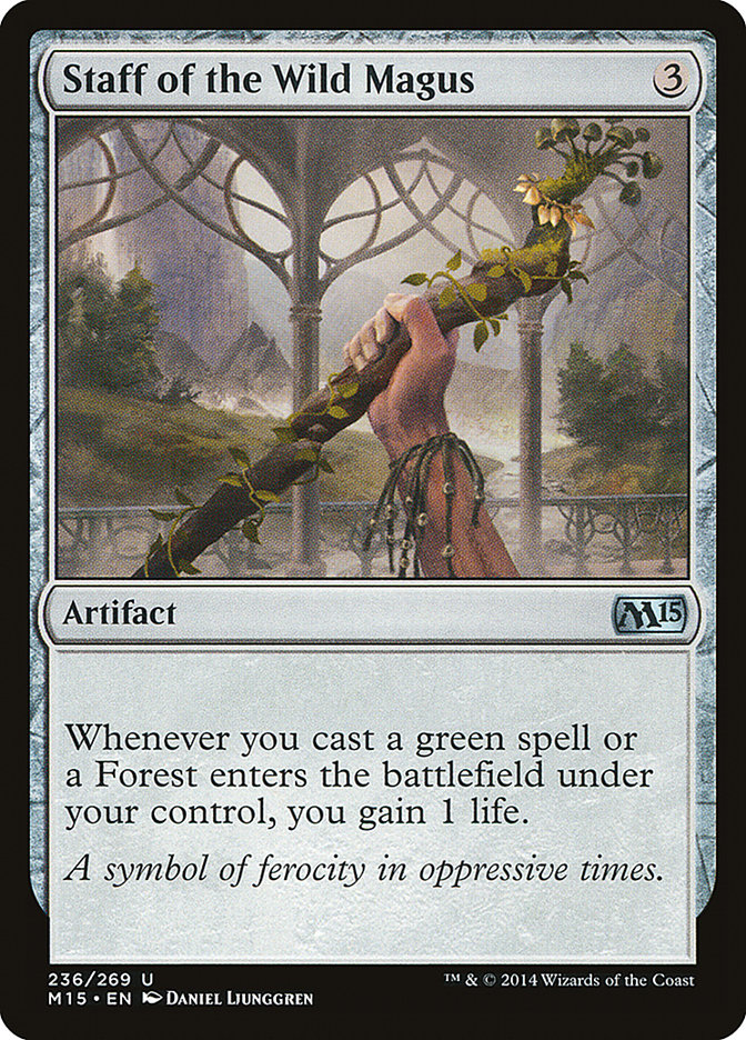 Staff of the Wild Magus [Magic 2015] | The CG Realm
