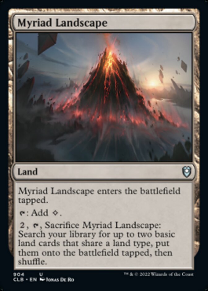 Myriad Landscape [Commander Legends: Battle for Baldur's Gate] | The CG Realm