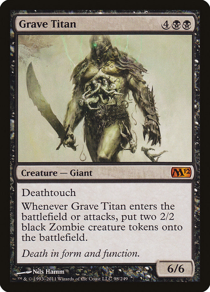 Grave Titan [Magic 2012] | The CG Realm