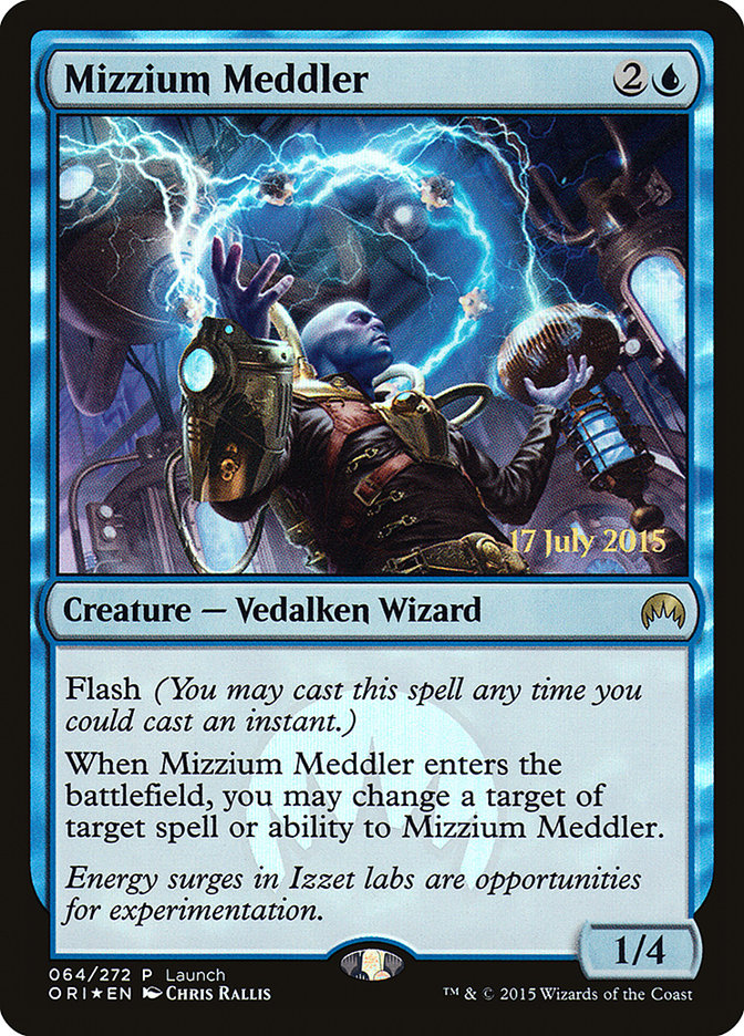 Mizzium Meddler (Launch) [Magic Origins Promos] | The CG Realm