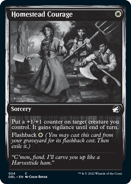 Homestead Courage [Innistrad: Double Feature] | The CG Realm
