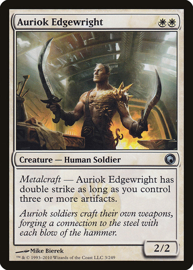 Auriok Edgewright [Scars of Mirrodin] | The CG Realm