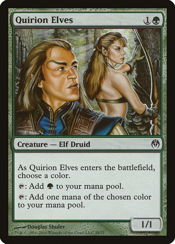 Quirion Elves [Duel Decks: Phyrexia vs. the Coalition] | The CG Realm