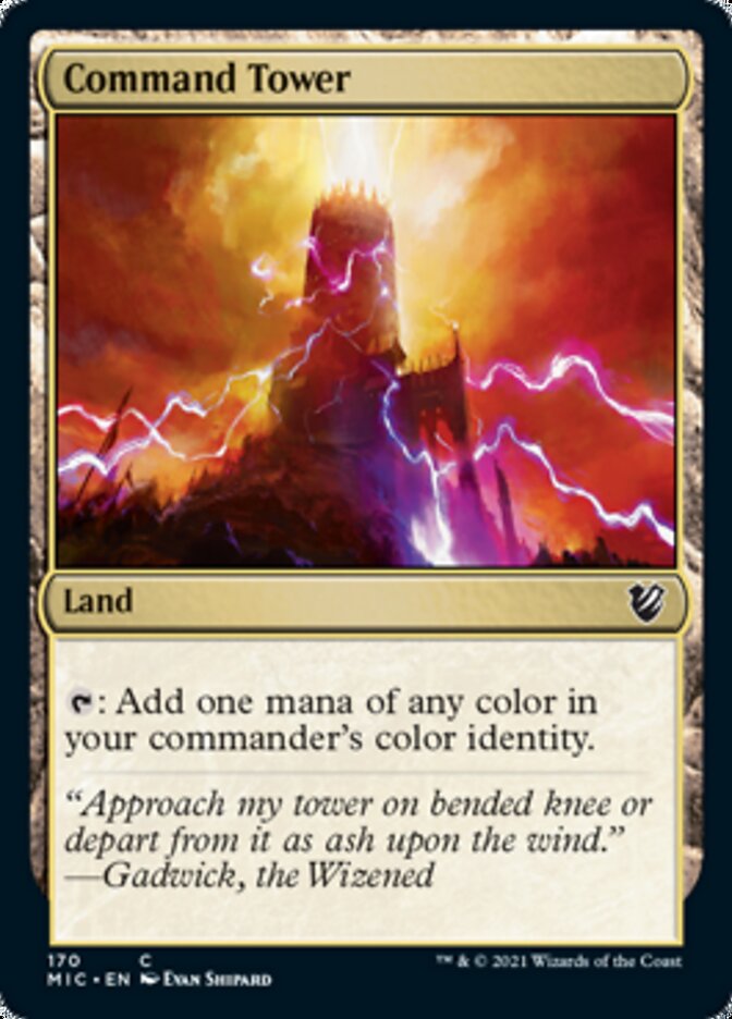 Command Tower [Innistrad: Midnight Hunt Commander] | The CG Realm