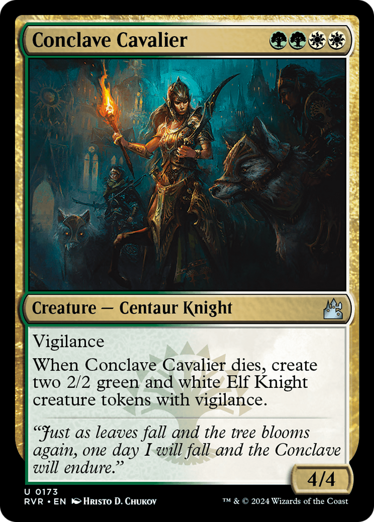 Conclave Cavalier [Ravnica Remastered] | The CG Realm