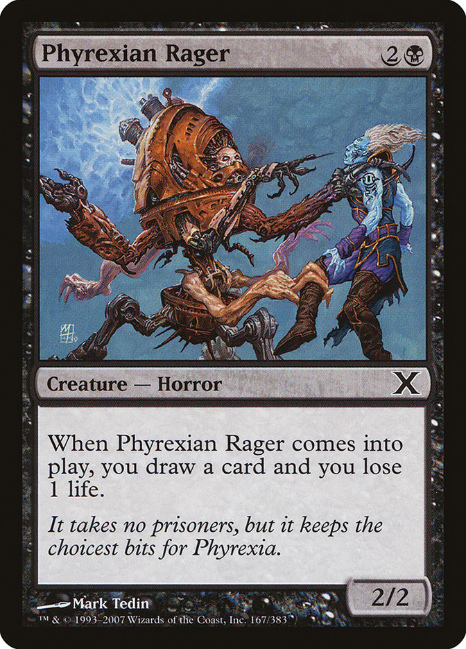 Phyrexian Rager [Tenth Edition] | The CG Realm