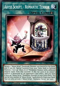 Abyss Script - Romantic Terror [LDS2-EN062] Common | The CG Realm