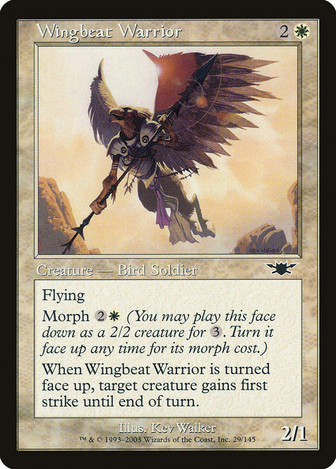 Wingbeat Warrior [Legions] | The CG Realm