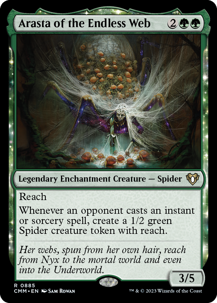 Arasta of the Endless Web [Commander Masters] | The CG Realm