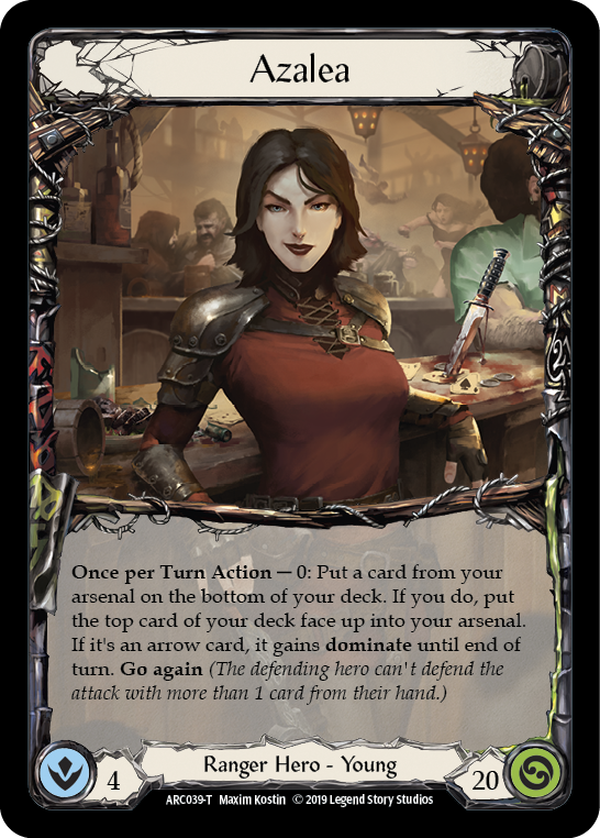 Azalea // Dash, Inventor Extraordinaire [ARC039 // ARC001] (Arcane Rising)  1st Edition Normal | The CG Realm