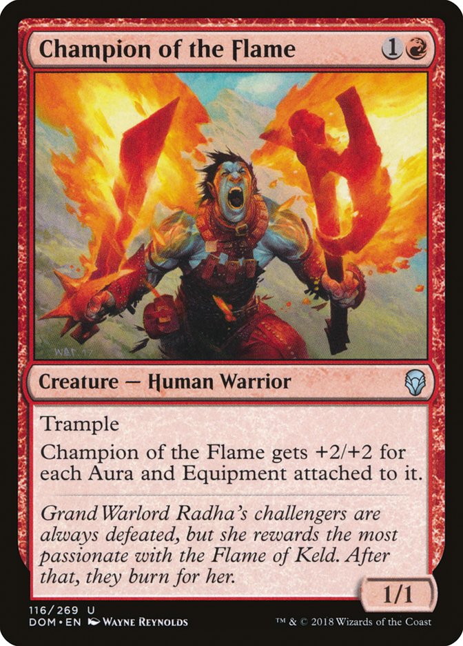 Champion of the Flame [Dominaria] | The CG Realm