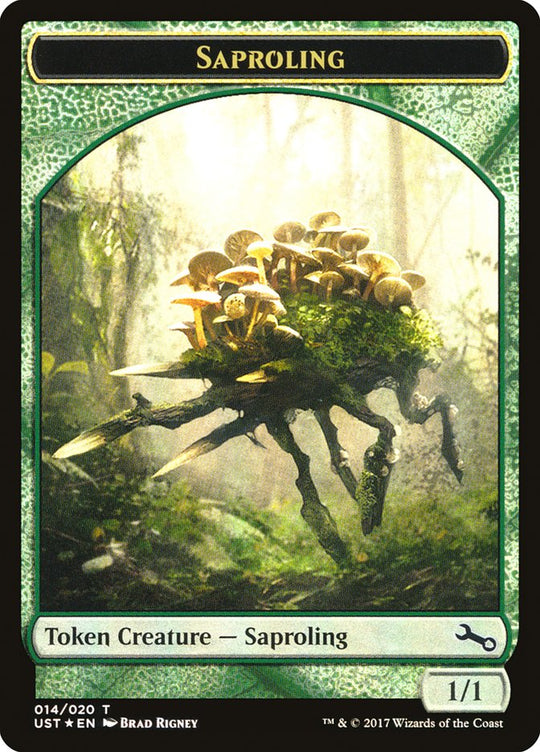 Saproling Token (UST-014) - Unstable Tokens Foil