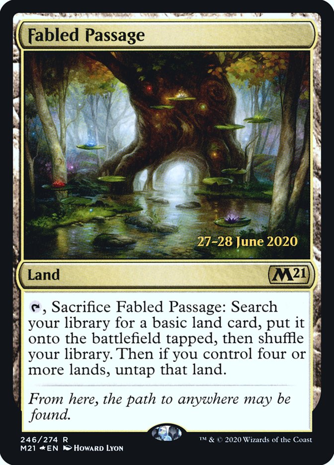 Fabled Passage [Core Set 2021 Prerelease Promos] | The CG Realm
