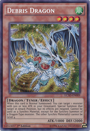 Debris Dragon [LC5D-EN009] Secret Rare | The CG Realm