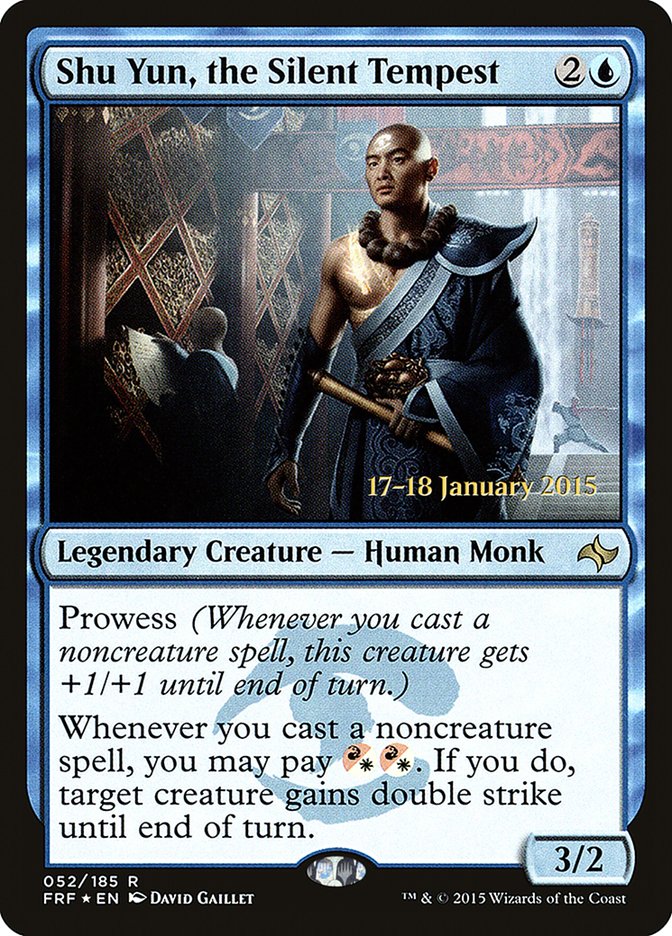 Shu Yun, the Silent Tempest [Fate Reforged Prerelease Promos] | The CG Realm