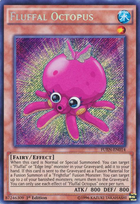 Fluffal Octopus [FUEN-EN014] Secret Rare | The CG Realm