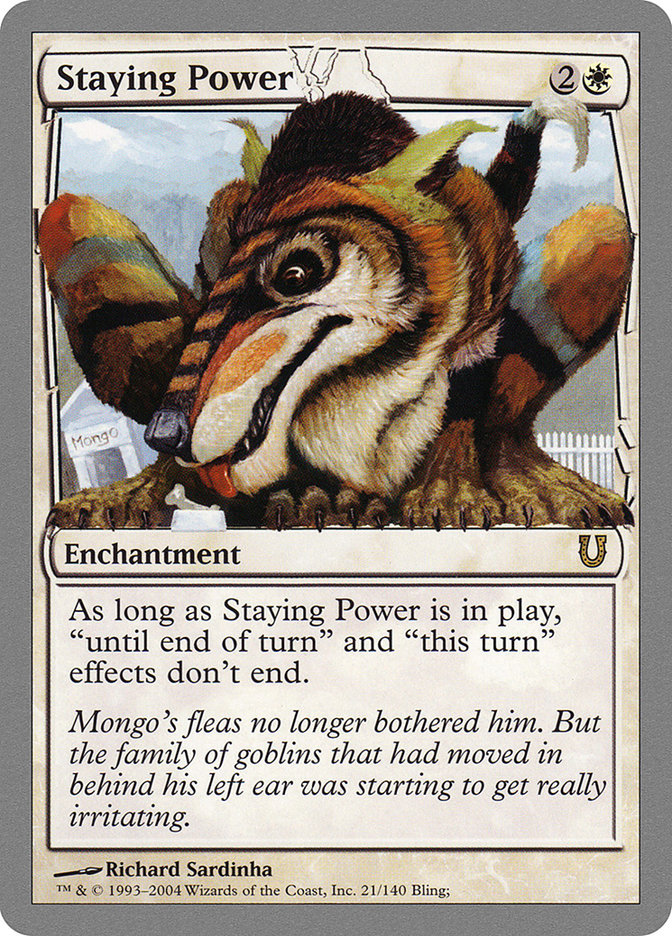 Staying Power [Unhinged] | The CG Realm