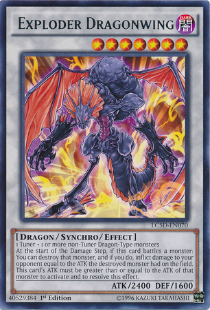 Exploder Dragonwing [LC5D-EN070] Rare | The CG Realm