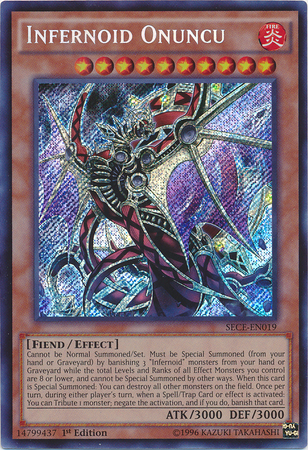 Infernoid Onuncu [SECE-EN019] Secret Rare | The CG Realm