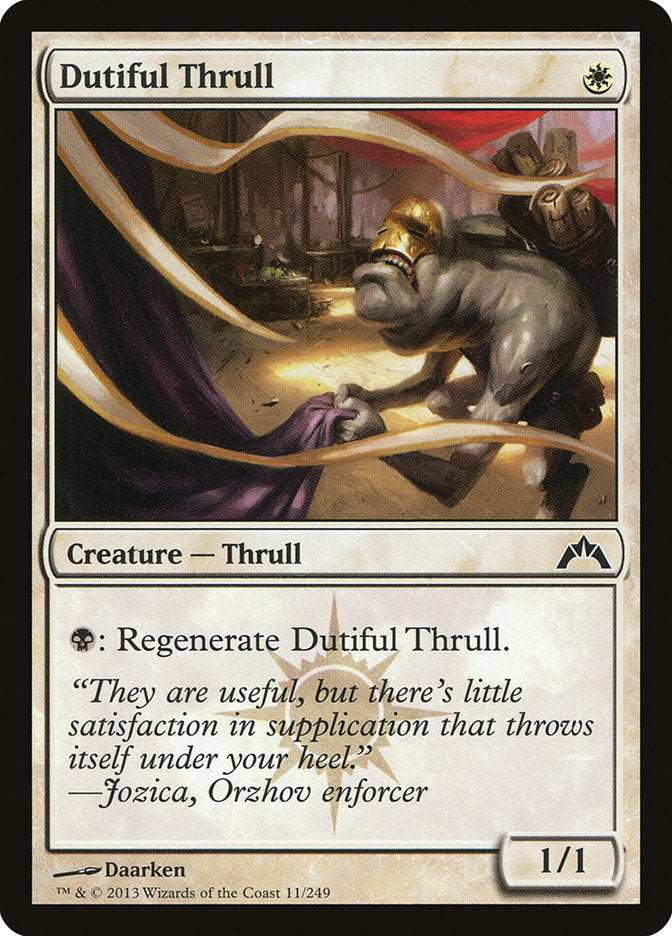 Dutiful Thrull [Gatecrash] | The CG Realm