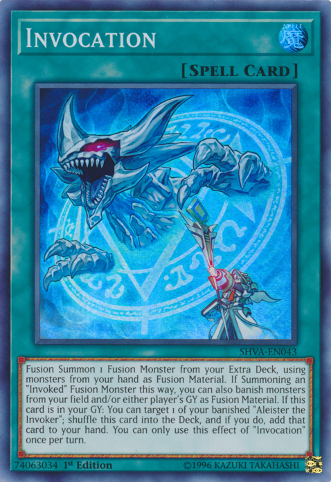 Invocation [SHVA-EN043] Super Rare | The CG Realm