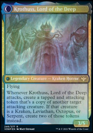 Runo Stromkirk // Krothuss, Lord of the Deep [Innistrad: Crimson Vow Prerelease Promos] | The CG Realm