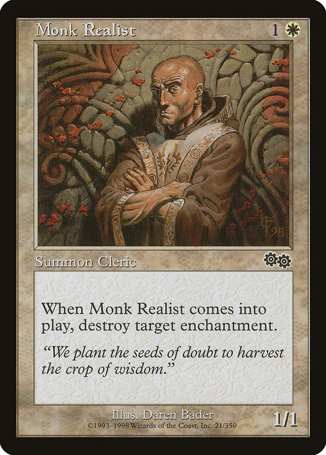 Monk Realist [Urza's Saga] | The CG Realm