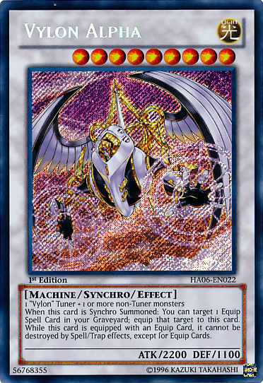 Vylon Alpha [HA06-EN022] Secret Rare | The CG Realm