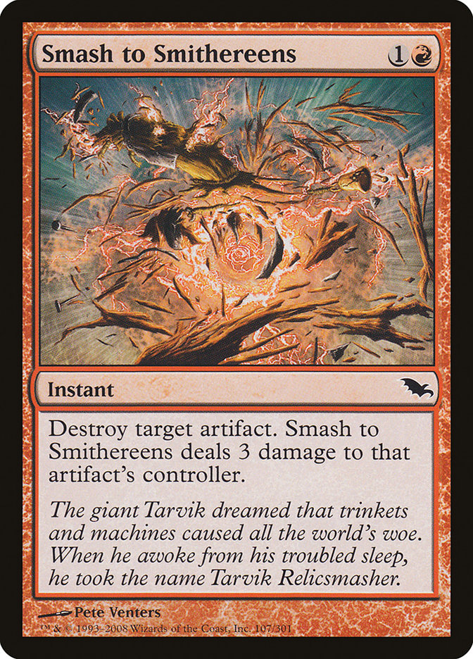 Smash to Smithereens [Shadowmoor] | The CG Realm