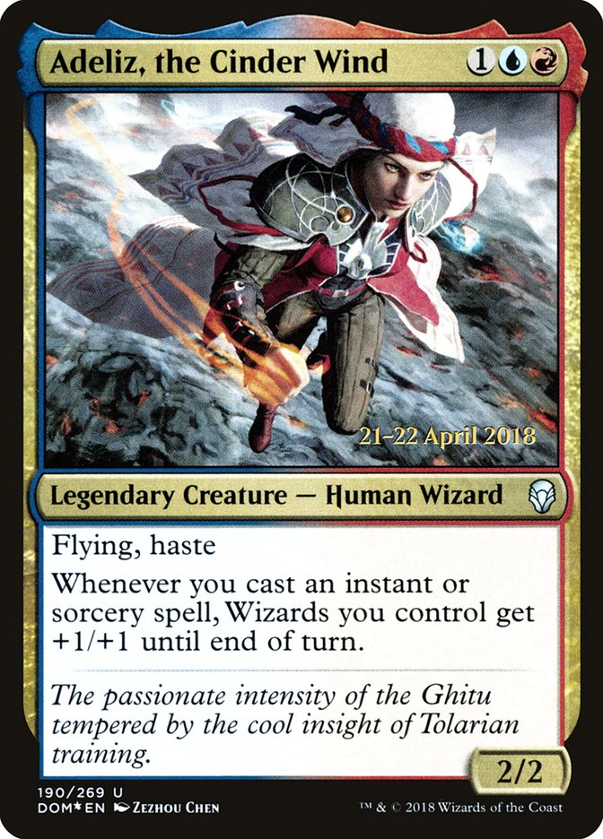 Adeliz, the Cinder Wind [Dominaria Prerelease Promos] | The CG Realm