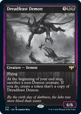 Dreadfeast Demon [Innistrad: Double Feature] | The CG Realm