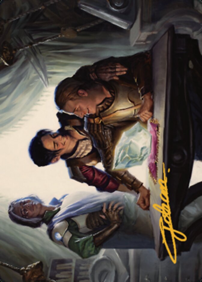 Tocasia's Welcome Art Card (Gold-Stamped Signature) [The Brothers' War Art Series] | The CG Realm