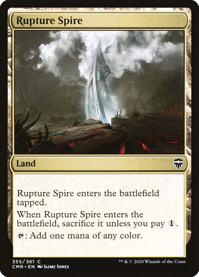 Rupture Spire (355) [Commander Legends] | The CG Realm