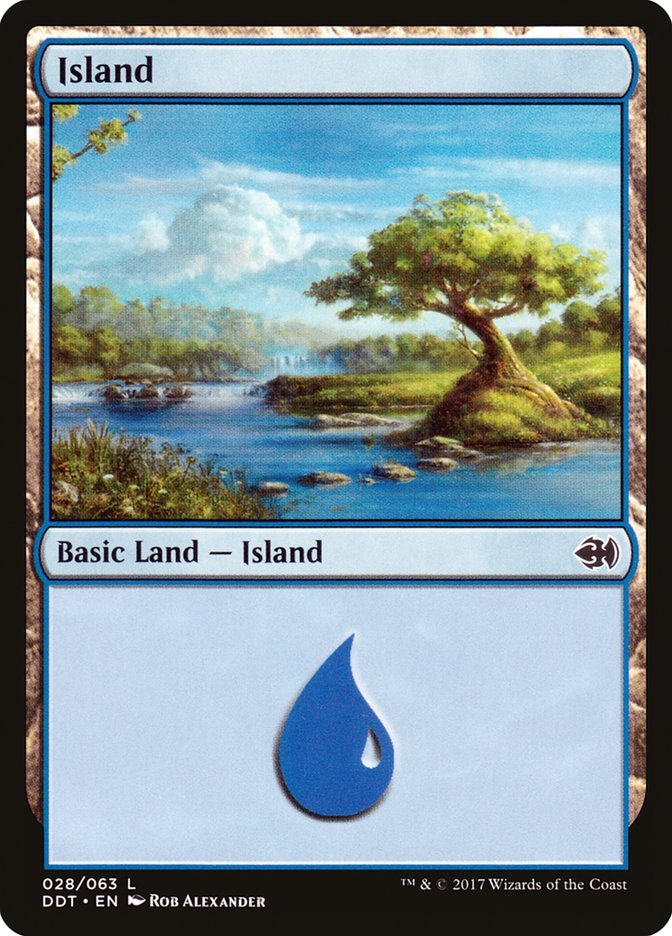 Island (28) [Duel Decks: Merfolk vs. Goblins] | The CG Realm