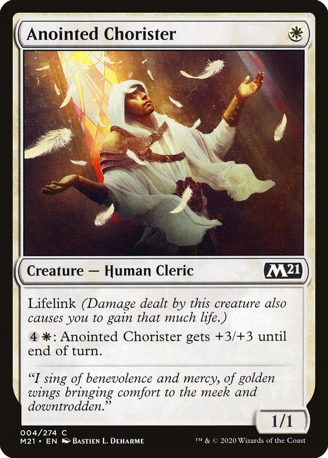 Anointed Chorister [Core Set 2021] | The CG Realm