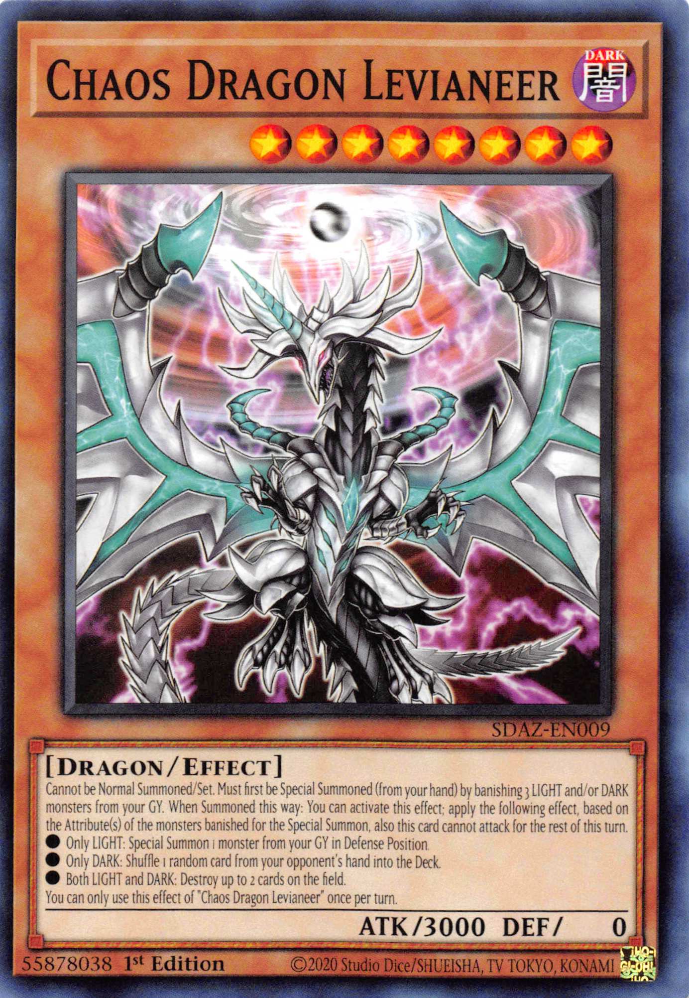 Chaos Dragon Levianeer [SDAZ-EN009] Common | The CG Realm