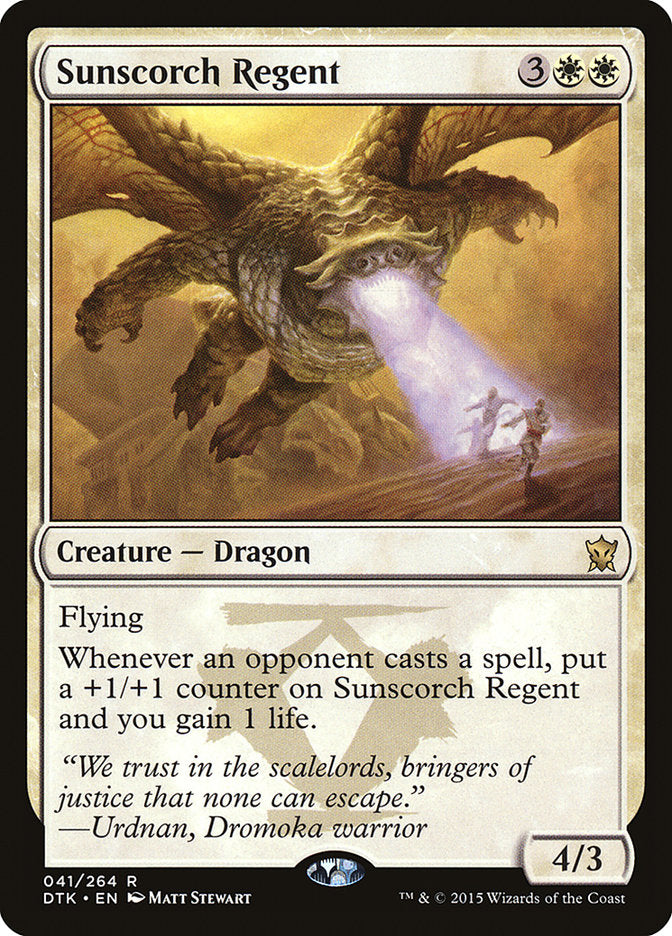 Sunscorch Regent [Dragons of Tarkir] | The CG Realm
