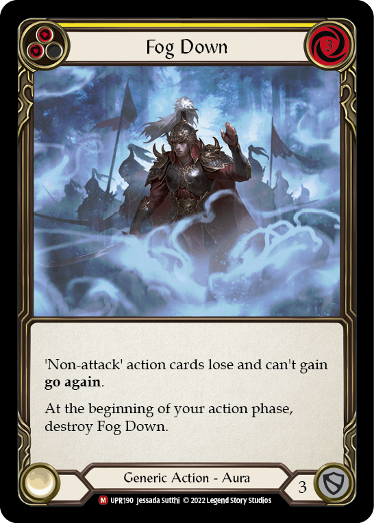 Fog Down [UPR190] (Uprising)  Rainbow Foil | The CG Realm