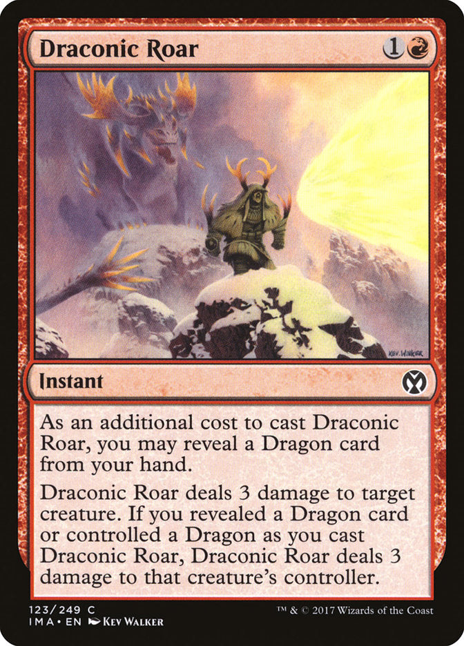 Draconic Roar [Iconic Masters] | The CG Realm