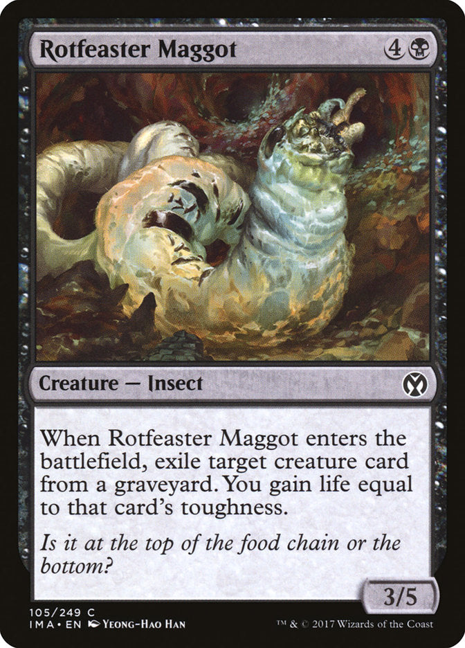 Rotfeaster Maggot [Iconic Masters] | The CG Realm