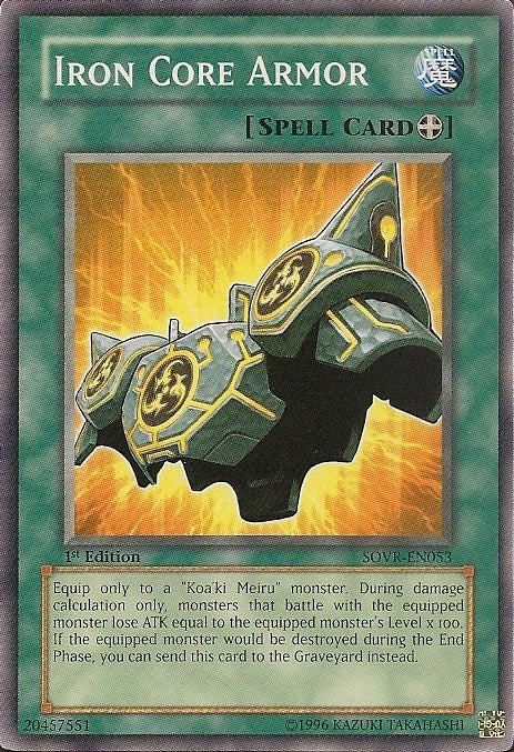 Iron Core Armor [SOVR-EN053] Common | The CG Realm