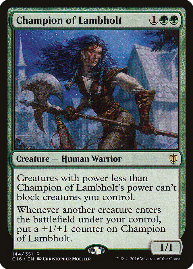 Champion of Lambholt [Commander 2016] | The CG Realm