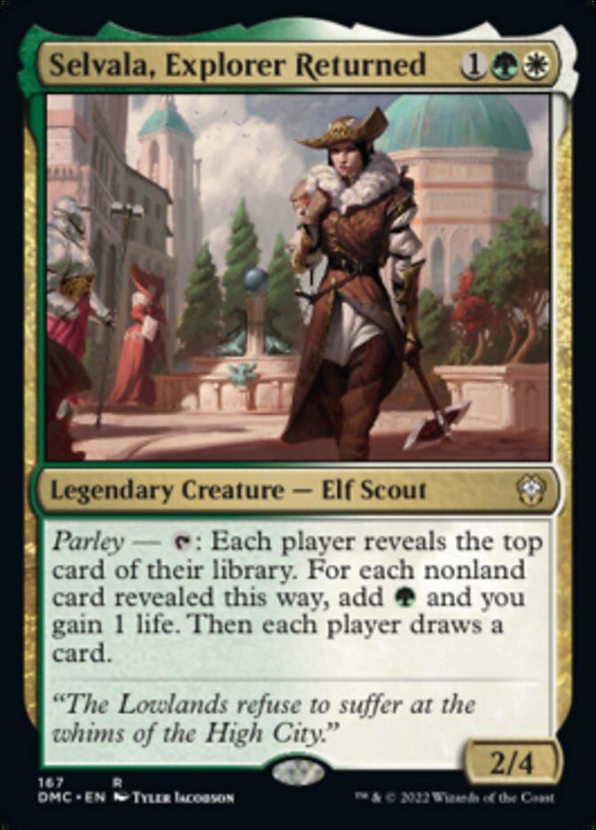 Selvala, Explorer Returned [Dominaria United Commander] | The CG Realm