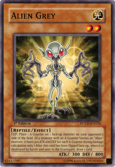 Alien Grey [POTD-EN024] Common | The CG Realm