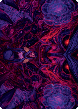 Reckoner Shakedown Art Card [Kamigawa: Neon Dynasty Art Series] | The CG Realm