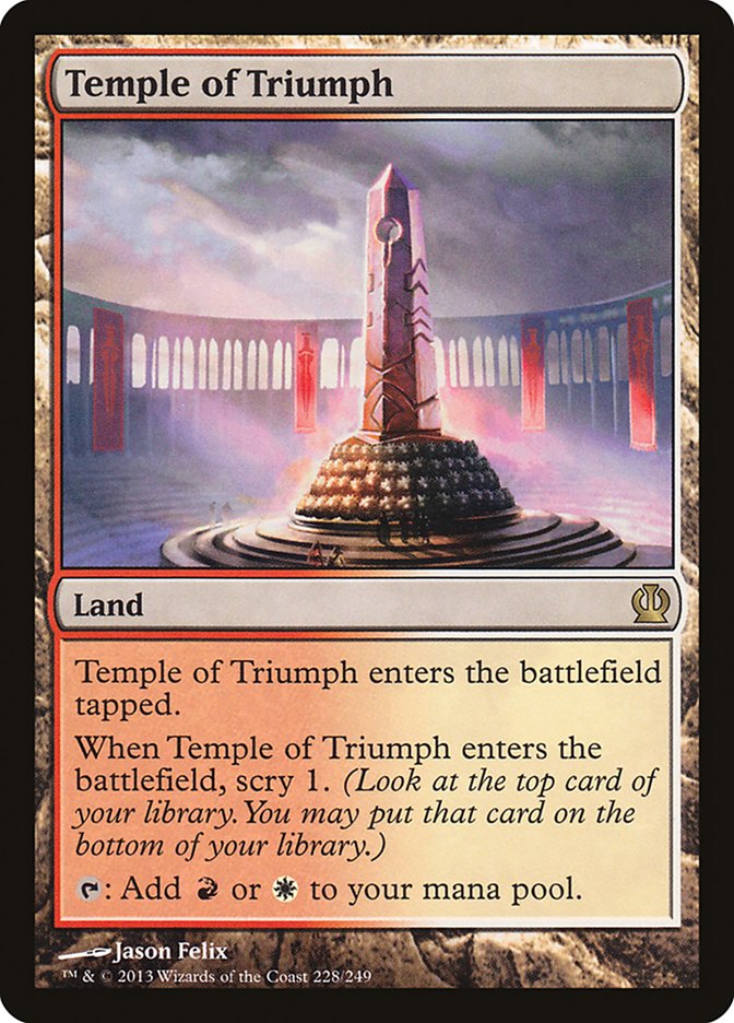 Temple of Triumph [Theros] | The CG Realm