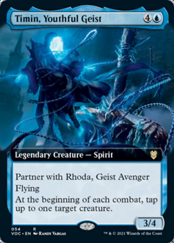 Timin, Youthful Geist (Extended Art) [Innistrad: Crimson Vow Commander] | The CG Realm